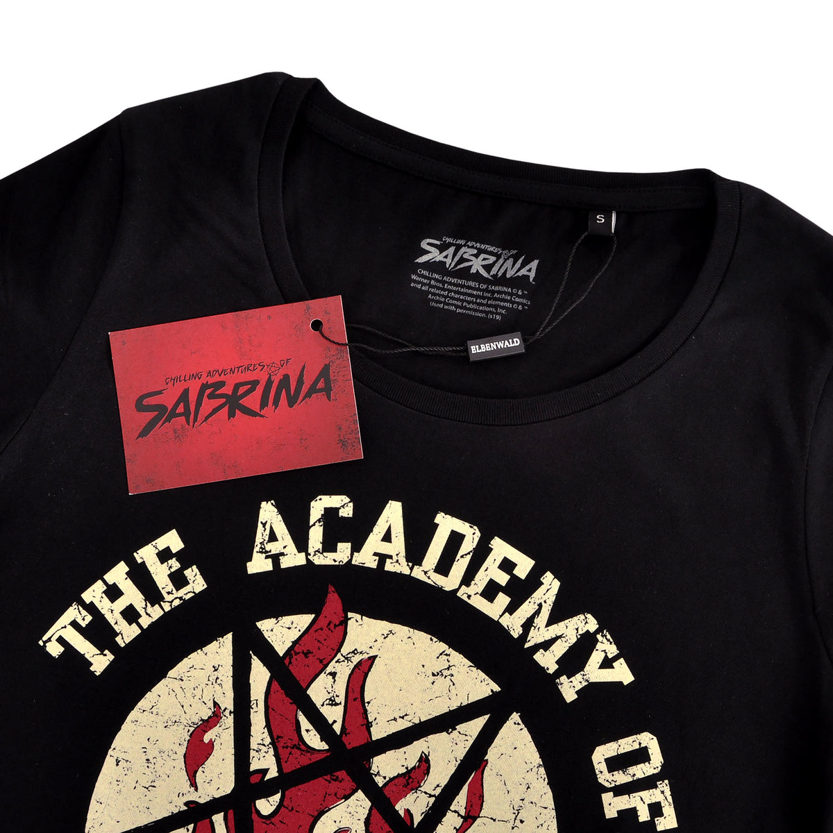Imagen del producto Sabrina - Camiseta de mujer de la Academia de Artes Invisibles negra