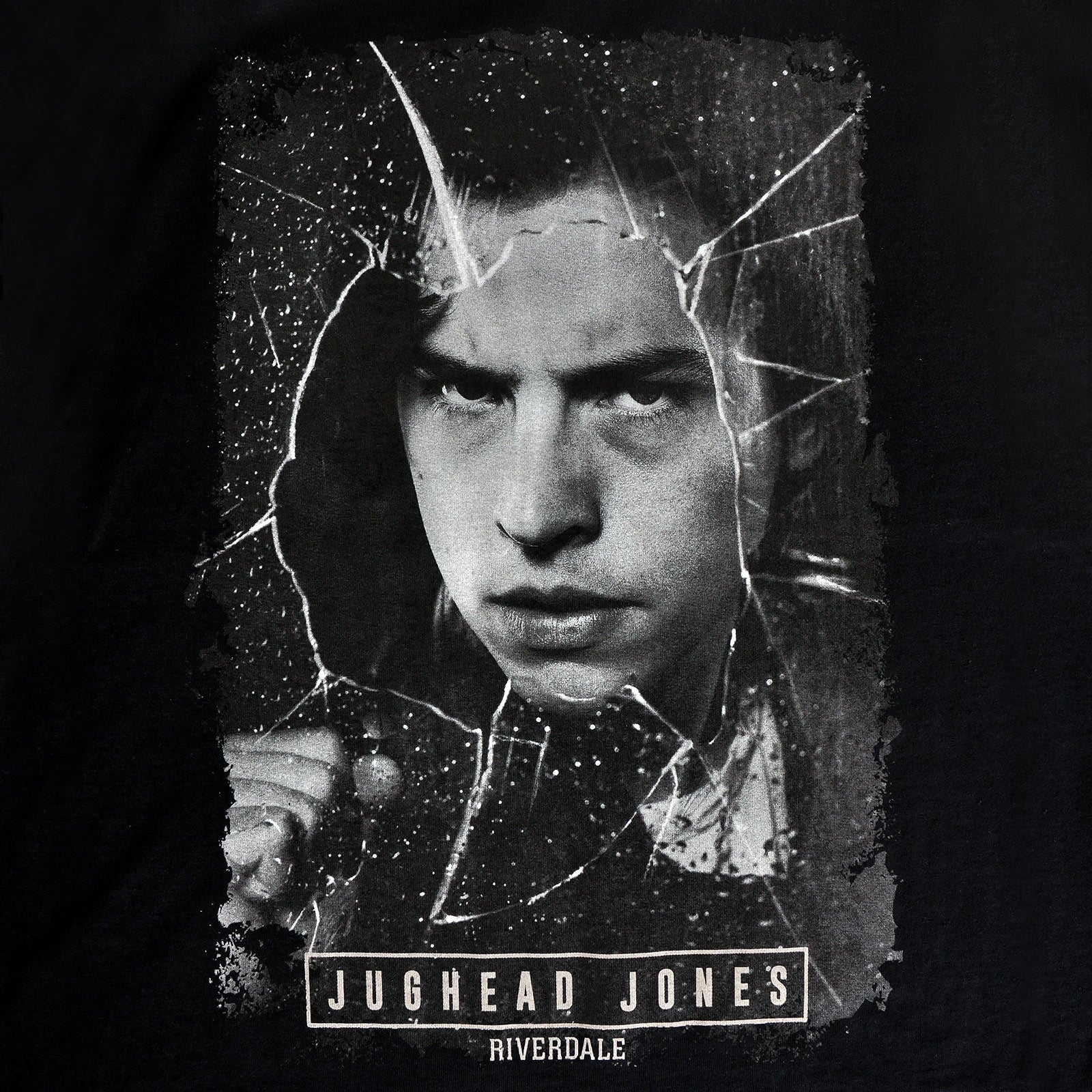 Imagen del producto Riverdale - Camiseta de cristal roto de Jughead Jones en negro