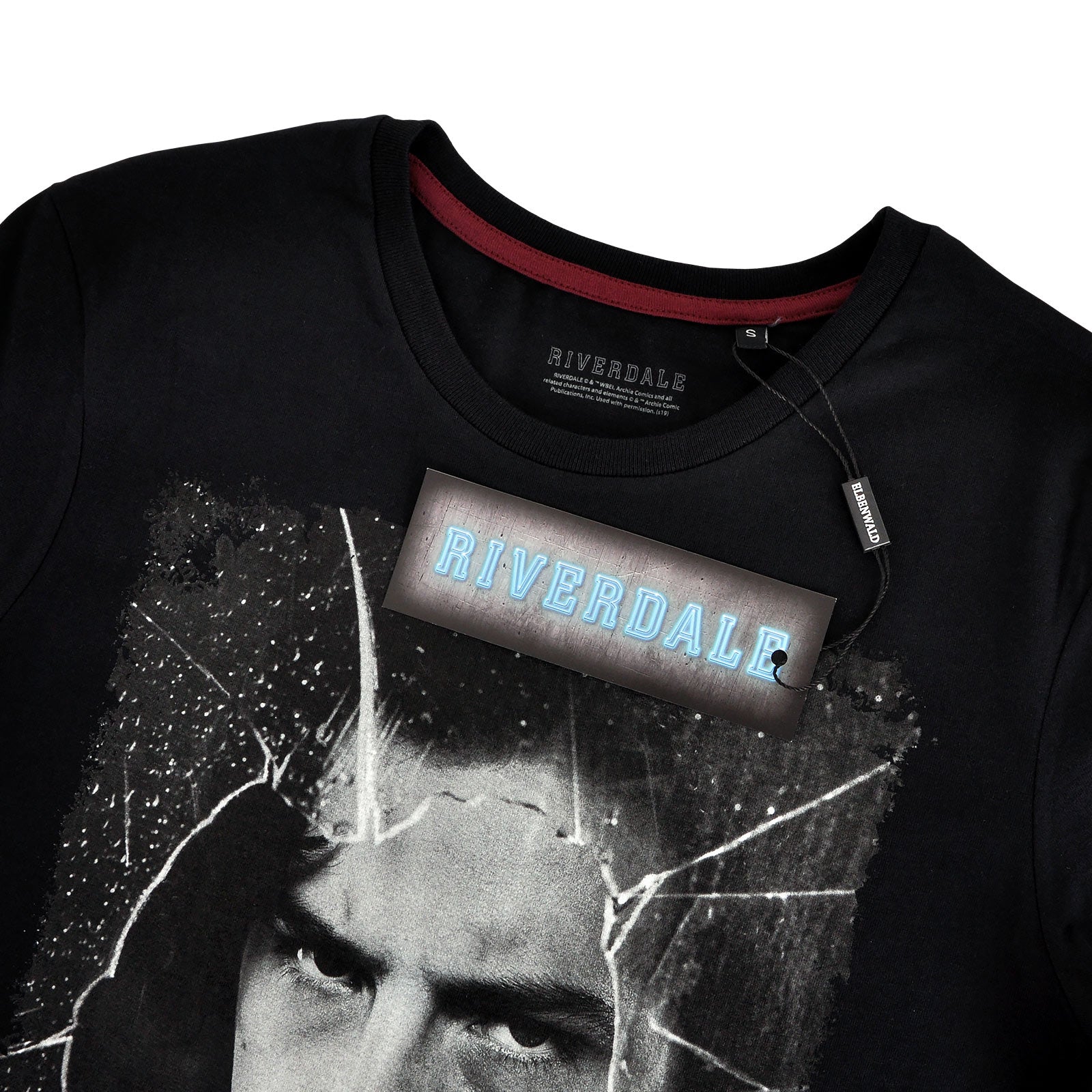 Imagen del producto Riverdale - Camiseta de cristal roto de Jughead Jones en negro