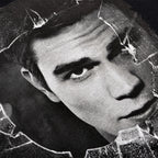 Imagen del producto Riverdale - Camiseta de cristal roto de Archie Andrews negra