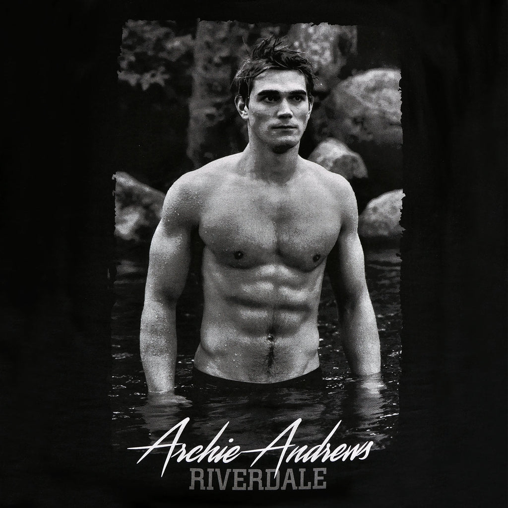 Imagen del producto Riverdale - Camiseta de Archie Andrews para mujer negra