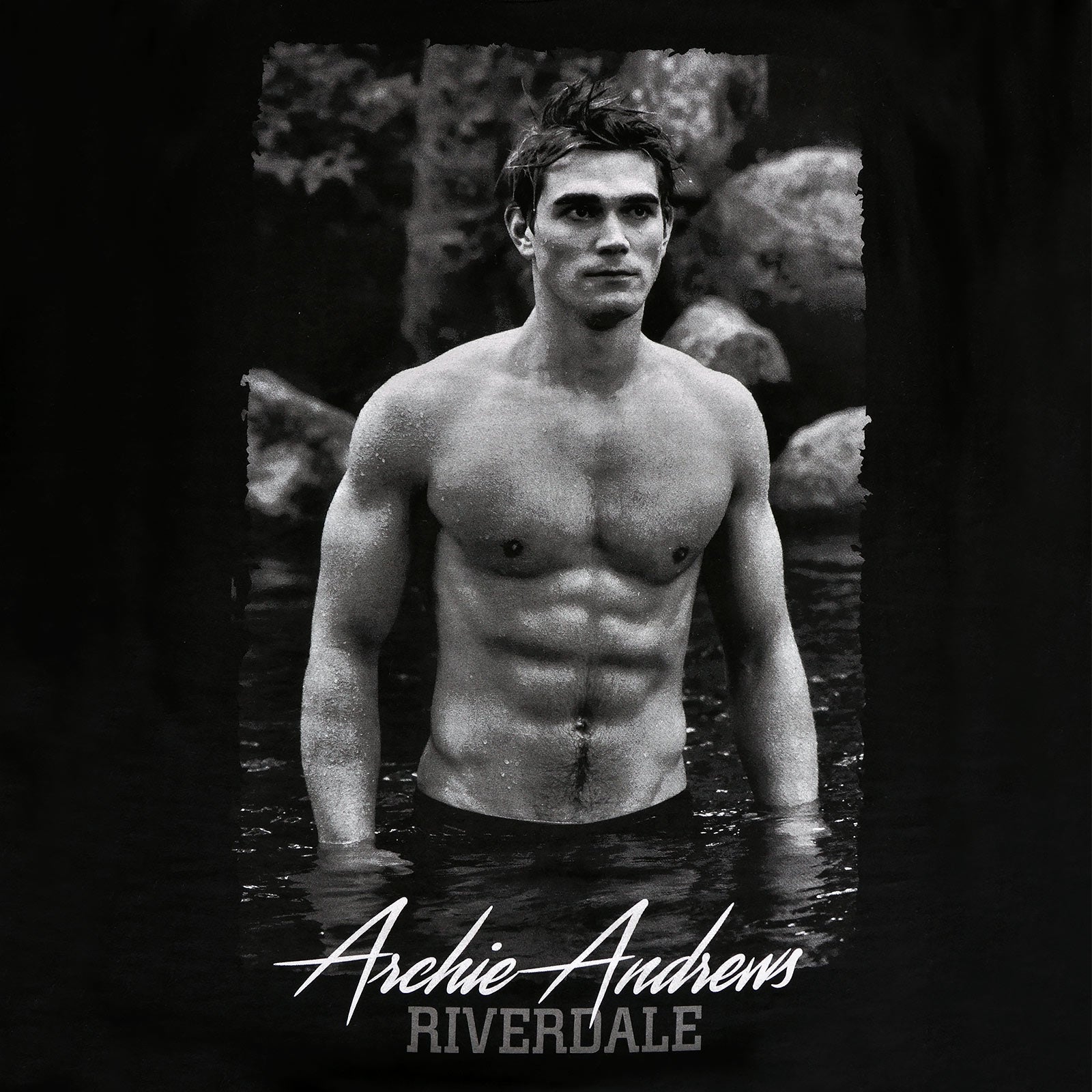 Imagen del producto Riverdale - Camiseta de Archie Andrews para mujer negra