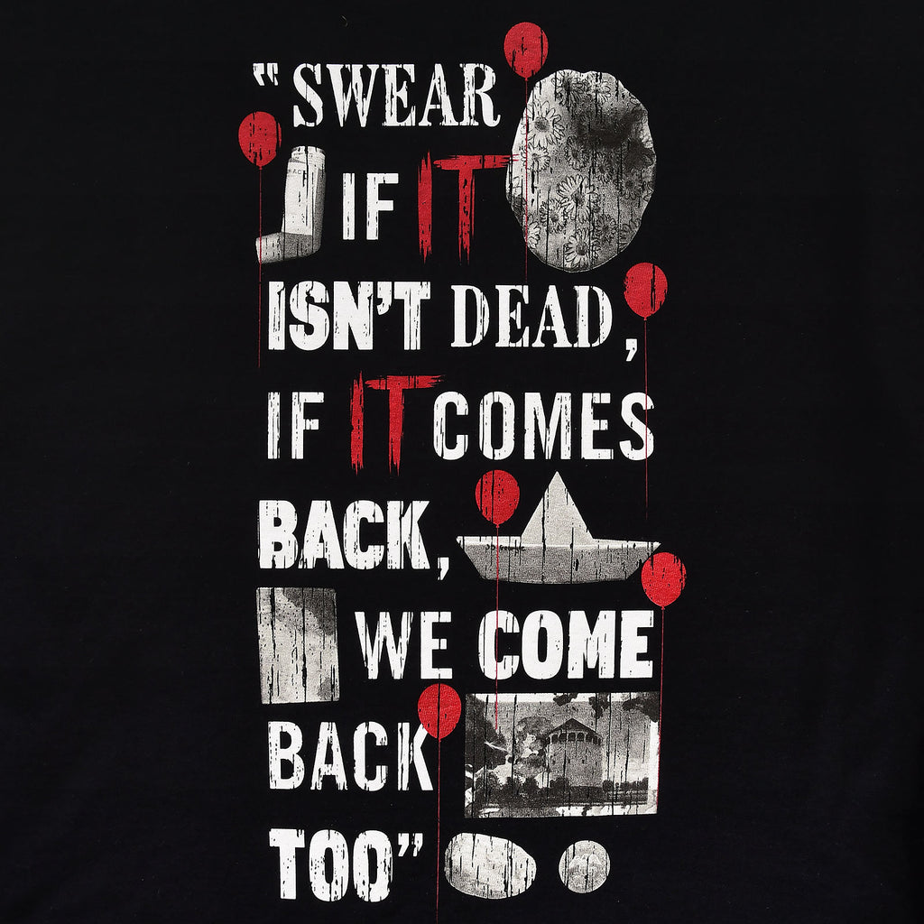 Imagen del producto Stephen King's IT - Camiseta negra de juramento de sangre