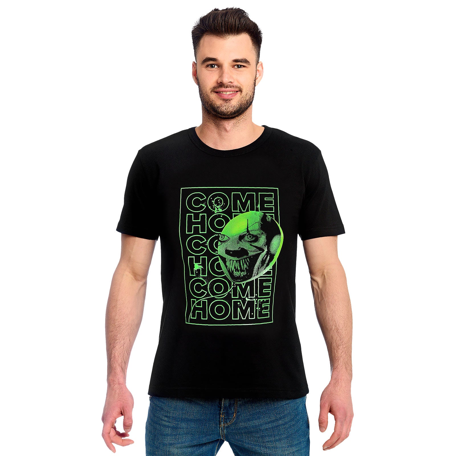 Imagen del producto Stephen Kings ES - Camiseta Come Home Glow in the Dark negra