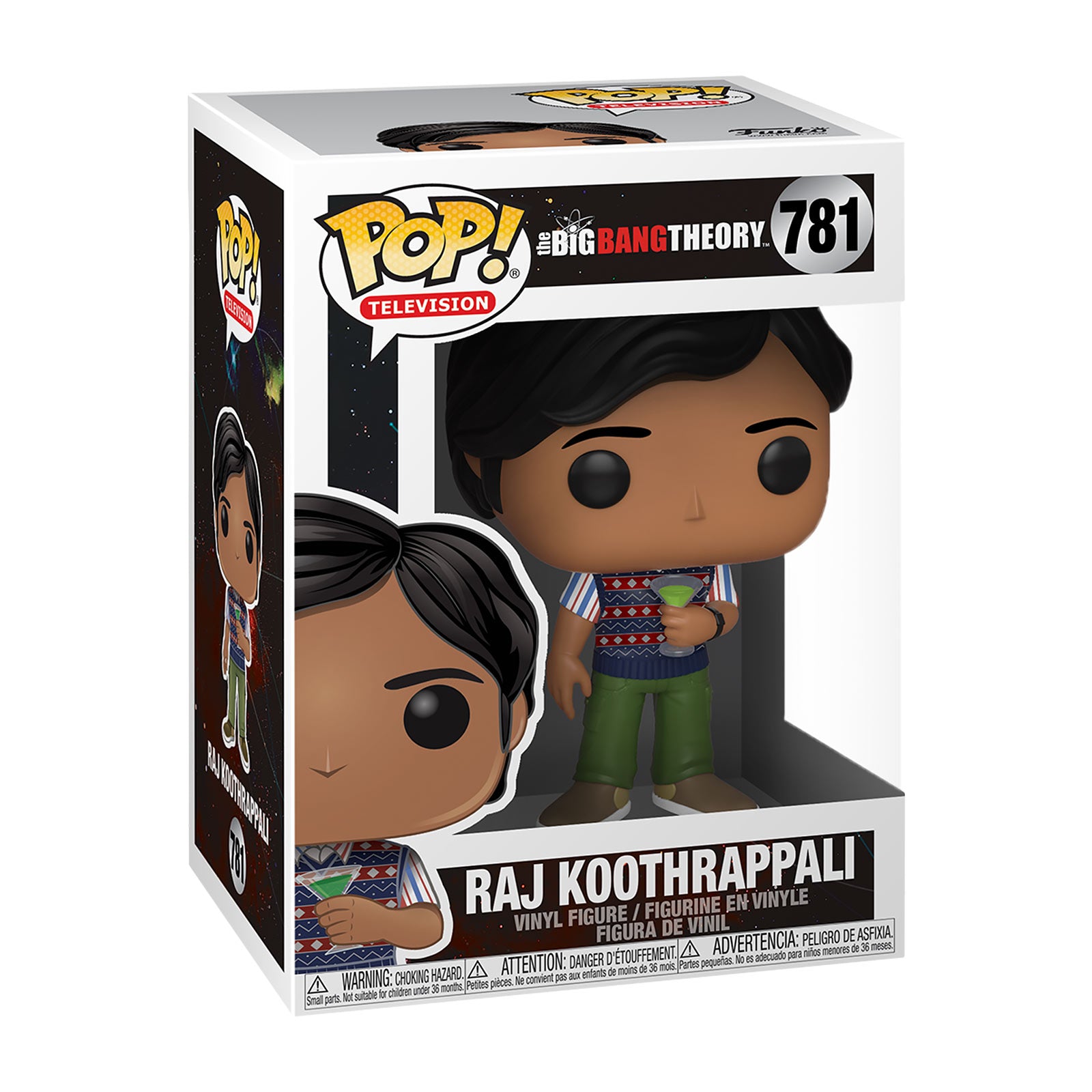Imagen del producto Big Bang Theory - Figura Funko Pop de Raj Koothrappali