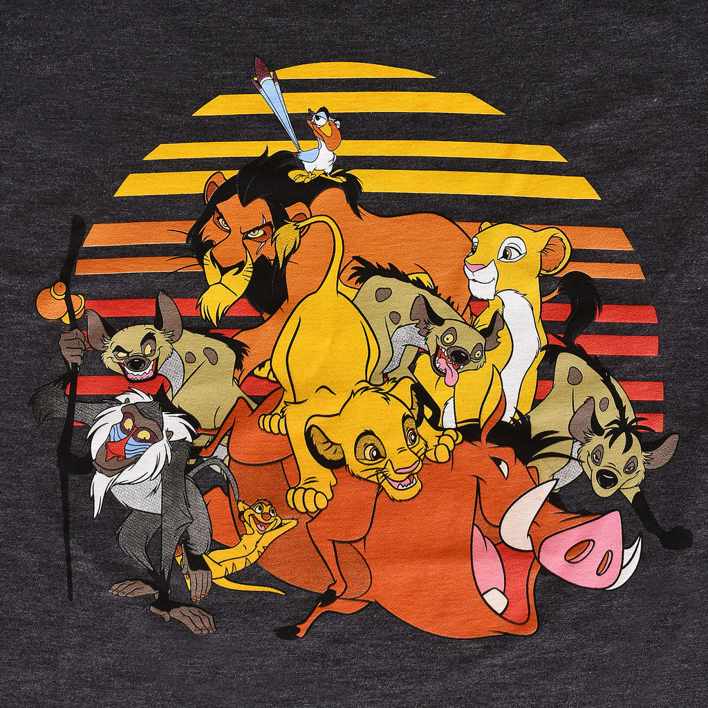 Imagen del producto El Rey León - Camiseta Good or Evil gris
