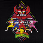 Imagen del producto Power Rangers - Camiseta de equipo negra