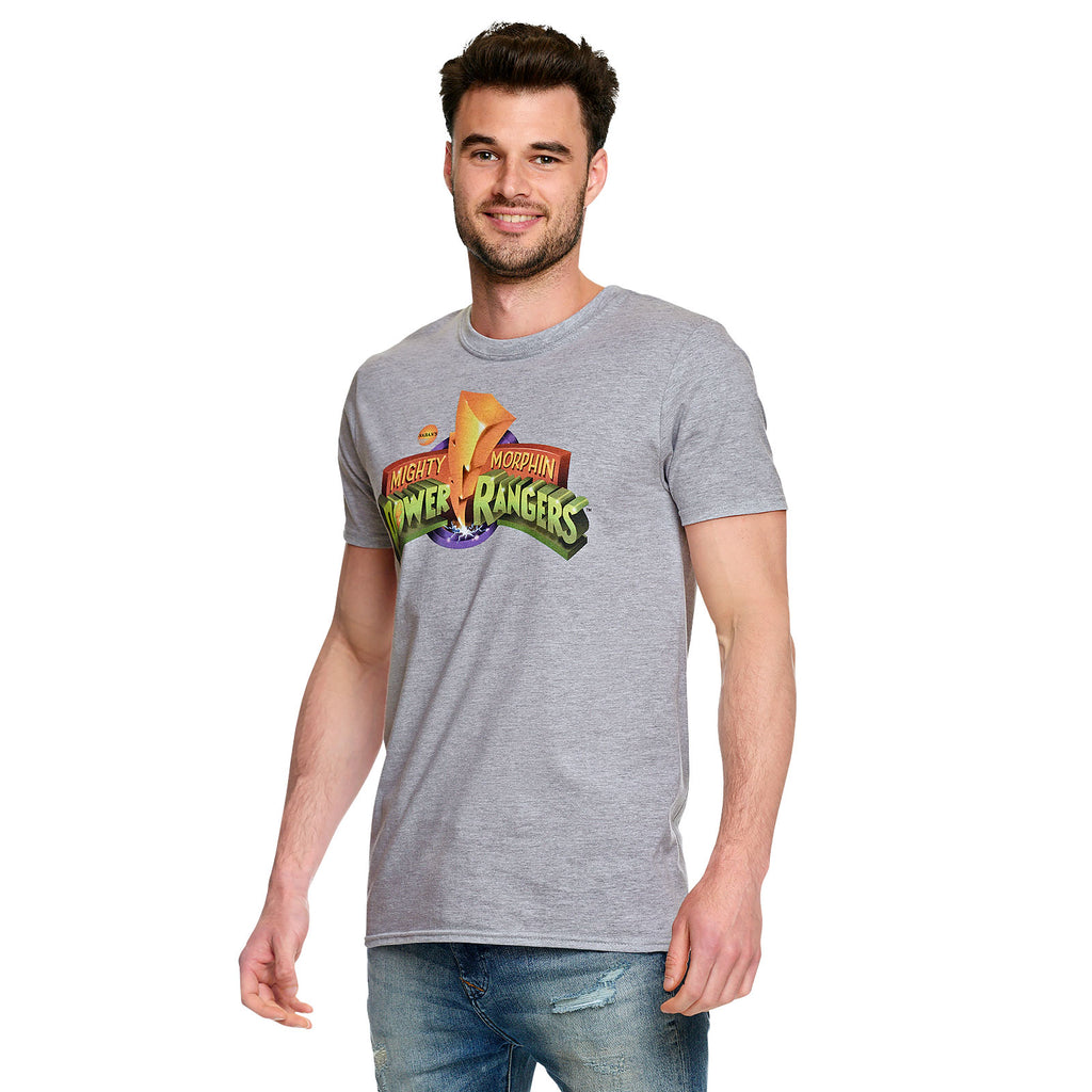 Imagen del producto Power Rangers - Camiseta con logo gris