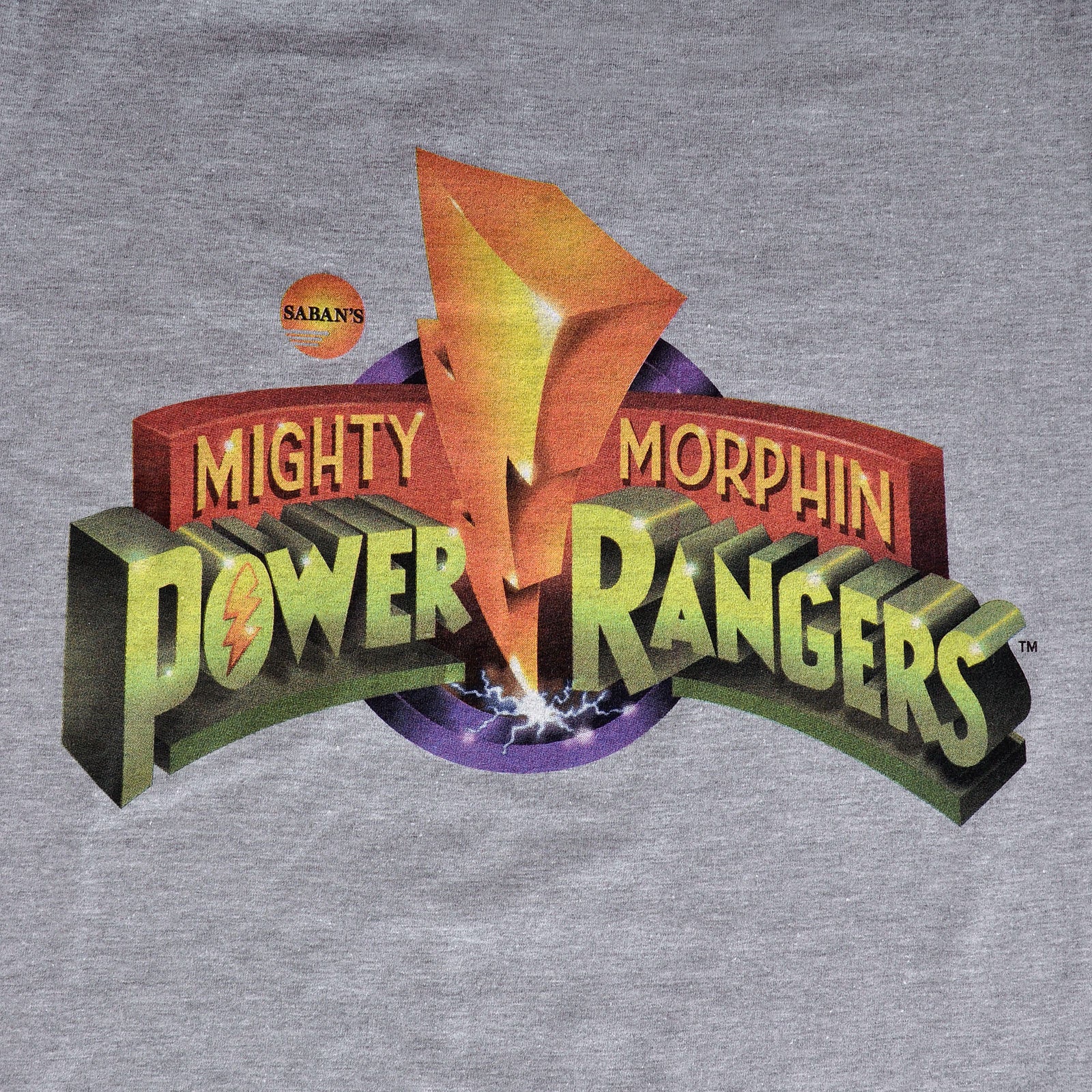 Imagen del producto Power Rangers - Camiseta con logo gris