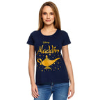Imagen del producto Aladdin - Camiseta de mujer Lámpara Maravillosa azul