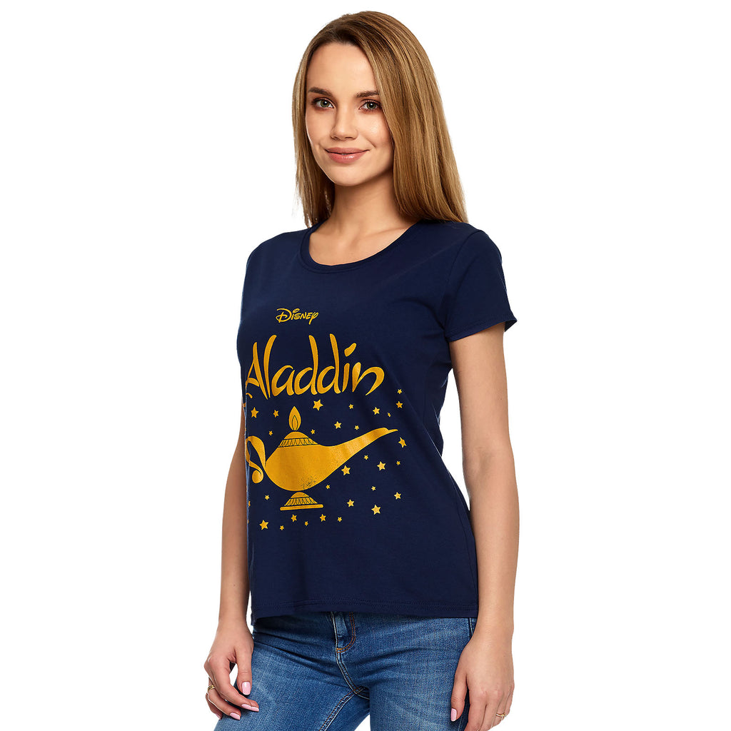 Imagen del producto Aladdin - Camiseta de mujer Lámpara Maravillosa azul