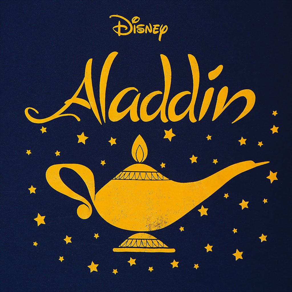 Imagen del producto Aladdin - Camiseta de mujer Lámpara Maravillosa azul