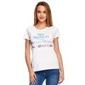 Imagen del producto Aristocats - Camiseta de música para mujer blanca
