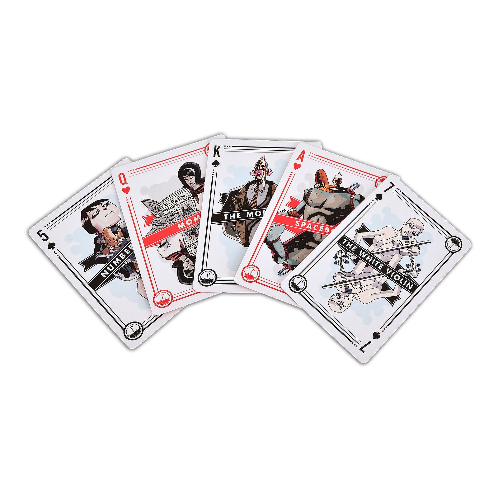 Imagen del producto Cartas de juego de The Umbrella Academy