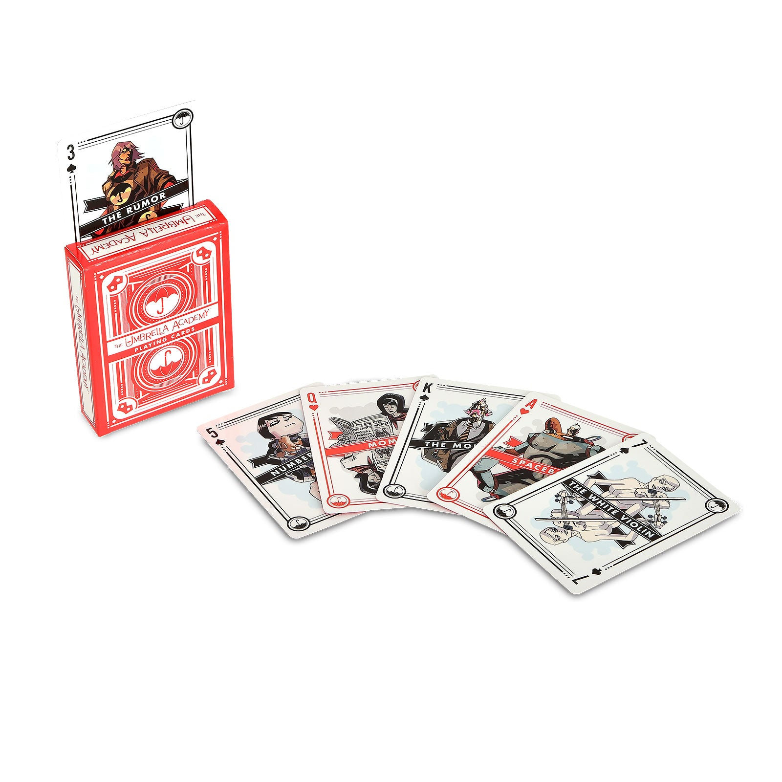 Imagen del producto Cartas de juego de The Umbrella Academy
