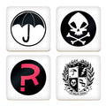 Imagen del producto The Umbrella Academy - Juego de 4 posavasos con símbolos
