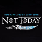 Imagen del producto Camiseta 'Not Today' para fans de Juego de Tronos, negro