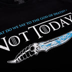 Imagen del producto Camiseta 'Not Today' para fans de Juego de Tronos, negro