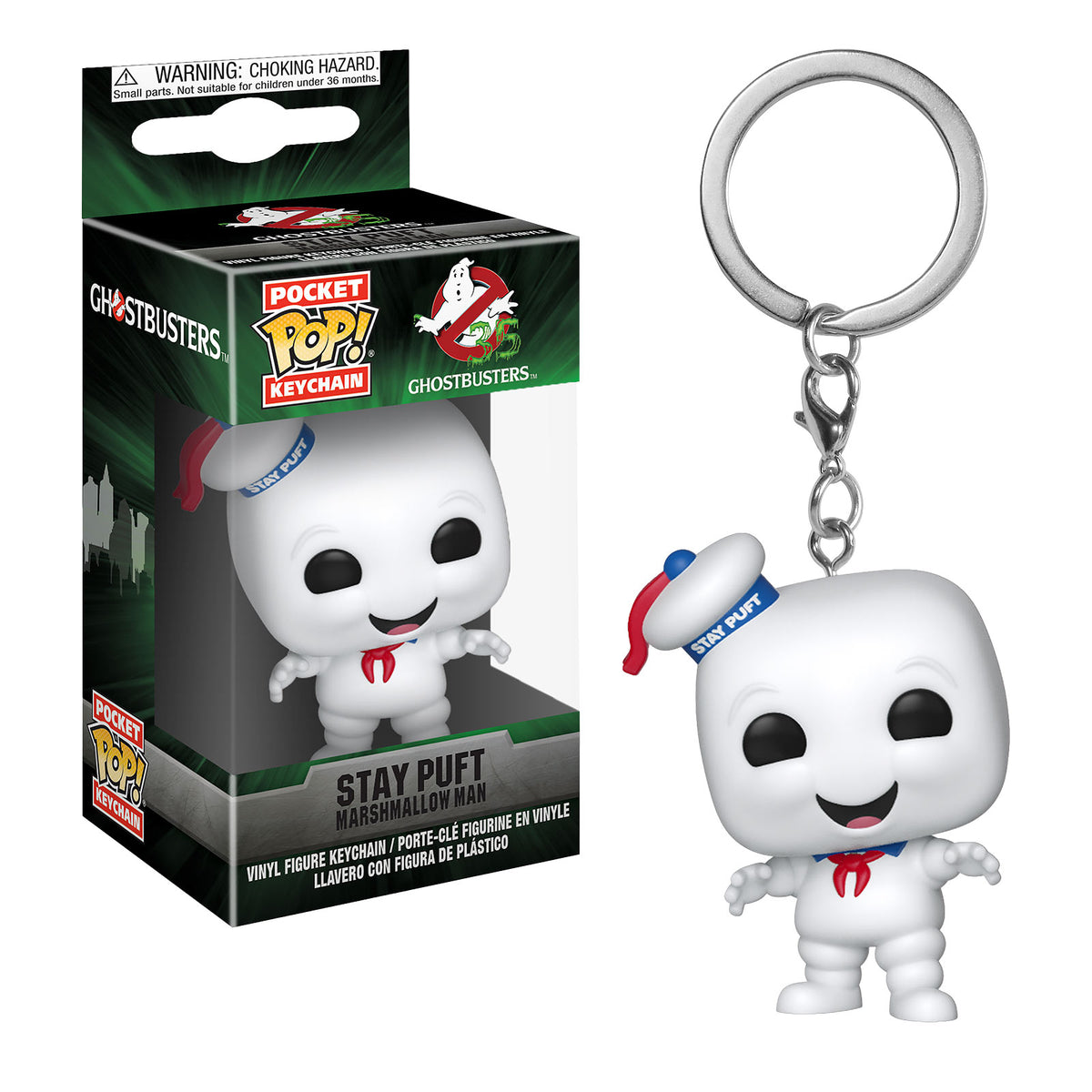 Product image Ghostbusters - Marshmallow Man Funko Pop Keychain