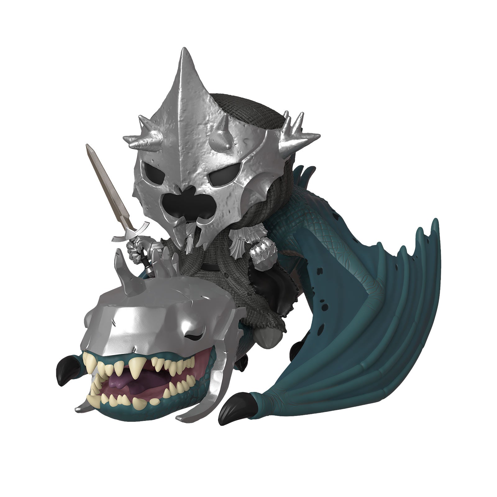 Imagen del producto El Señor de los Anillos - Rey Brujo en criatura alada Figura Funko Pop