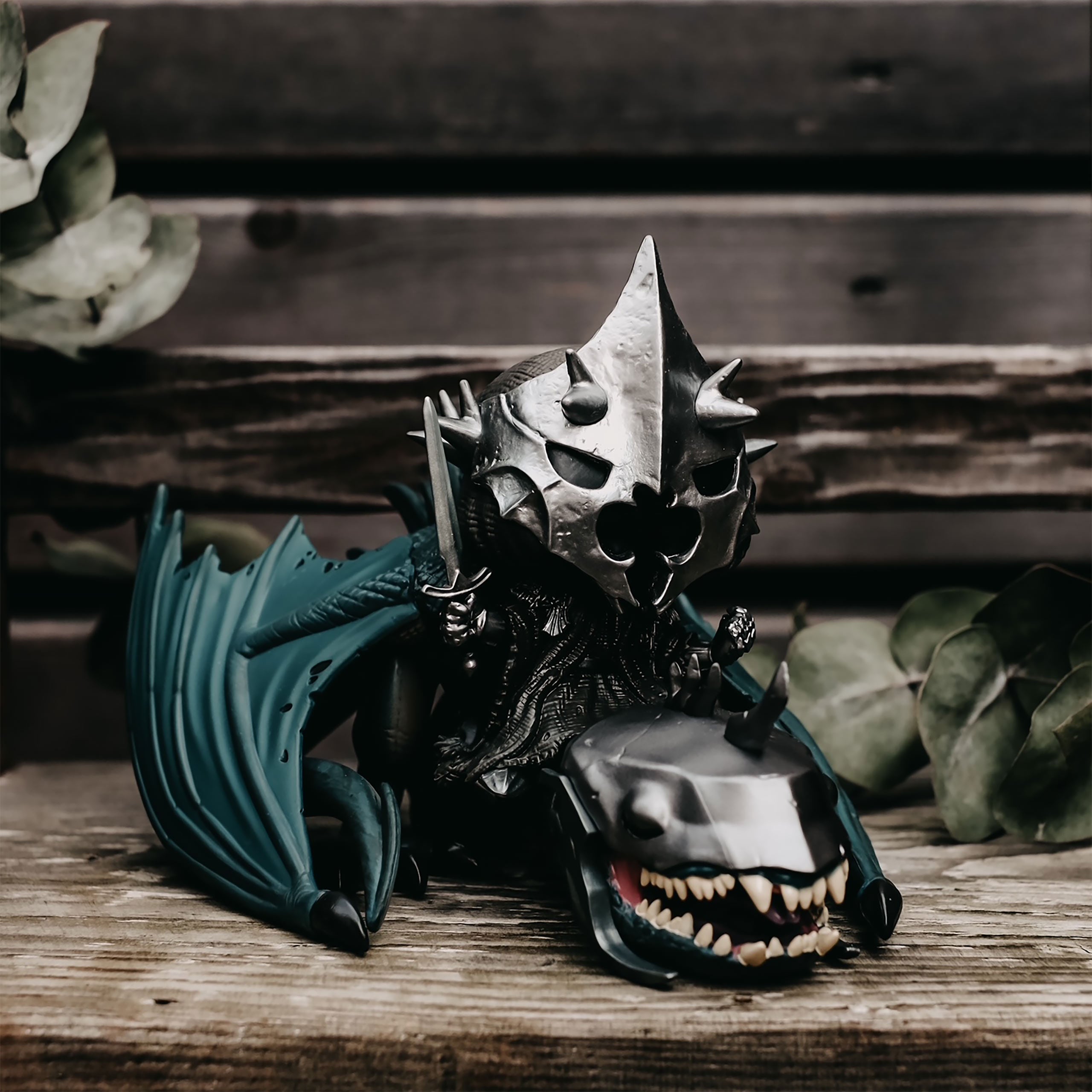 Imagen del producto El Señor de los Anillos - Rey Brujo en criatura alada Figura Funko Pop