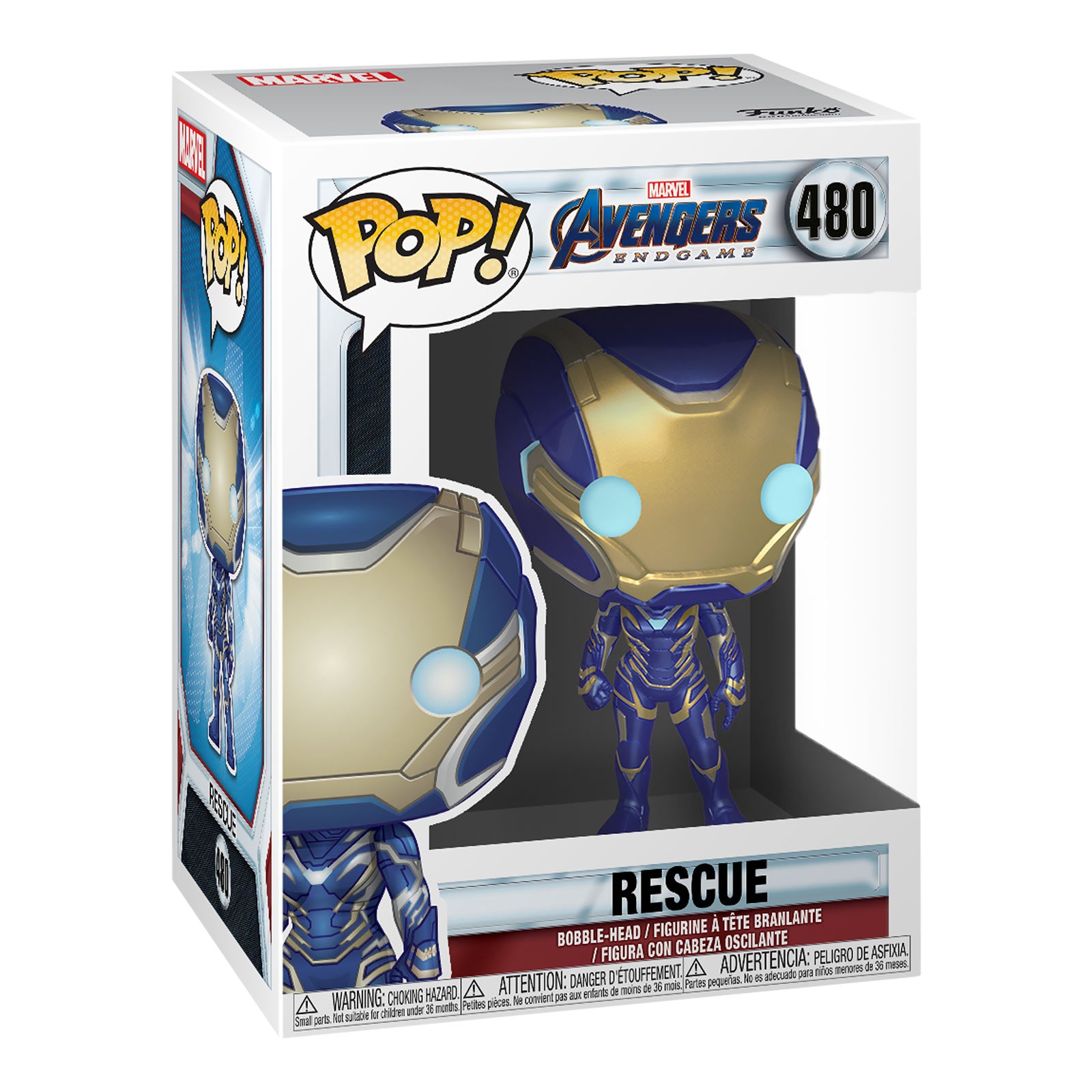 Imagen del producto Avengers - Figura de cabeza oscilante Funko Pop de Rescue Endgame