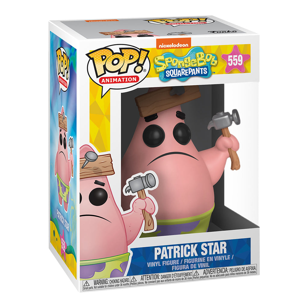 Imagen del producto SpongeBob - Figura Funko Pop de Patrick Star