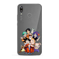 Imagen del producto Dragon Ball - Carcasa de silicona transparente para Huawei P20 Lite con personajes