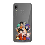 Imagen del producto Dragon Ball - Carcasa de silicona transparente para Huawei P20 Lite con personajes