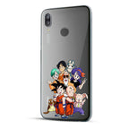 Imagen del producto Dragon Ball - Carcasa de silicona transparente para Huawei P20 Lite con personajes