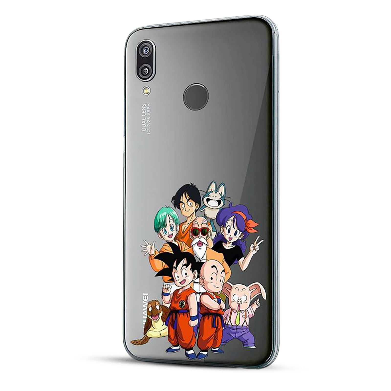 Imagen del producto Dragon Ball - Carcasa de silicona transparente para Huawei P20 Lite con personajes