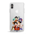 Imagen del producto Dragon Ball - Carcasa de silicona transparente para iPhone X / XS con personajes
