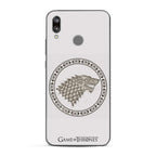 Imagen del producto Juego de Tronos - Escudo Stark Huawei P20 Lite Funda de teléfono de silicona blanca