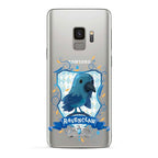 Imagen del producto Harry Potter - Mágica funda de silicona transparente para Samsung Galaxy S9 de Ravenclaw