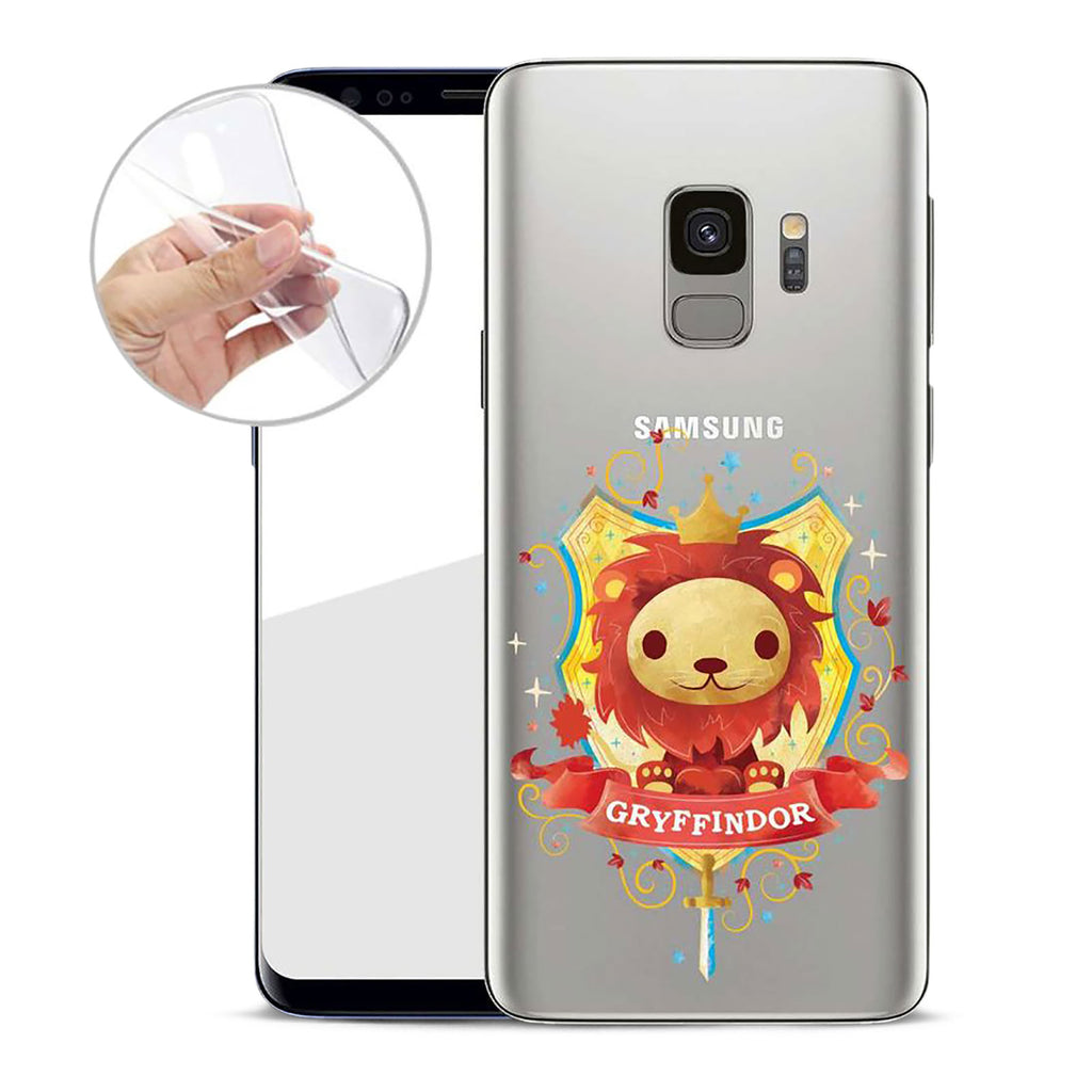 Imagen del producto Harry Potter - Mágica Gryffindor Samsung Galaxy S9 Funda de silicona transparente