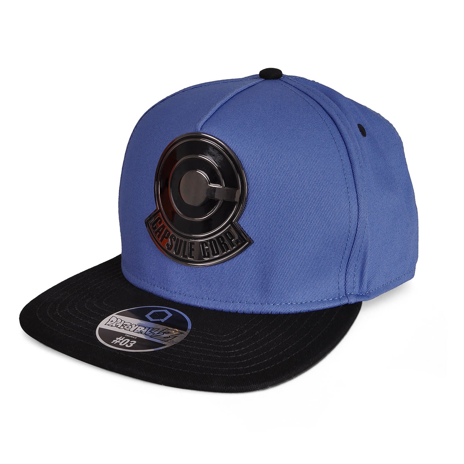 Imagen del producto Dragon Ball Z - Gorra Snapback con Logo de Metal de la Corporación Cápsula