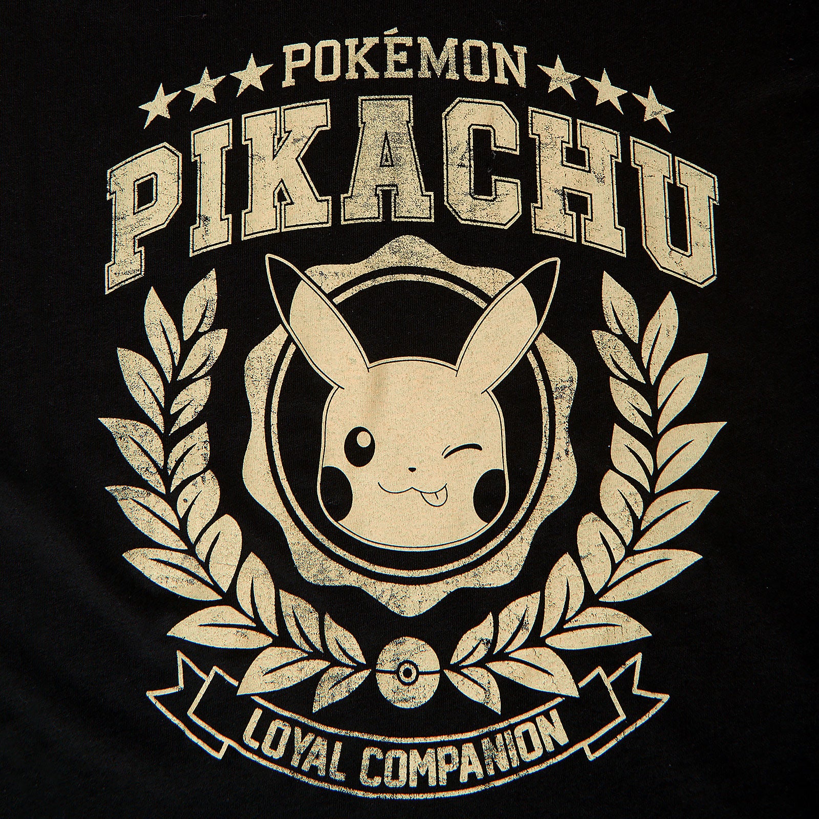 Imagen del producto Pokemon - Camiseta de mujer Pikachu Loyal Companion negra