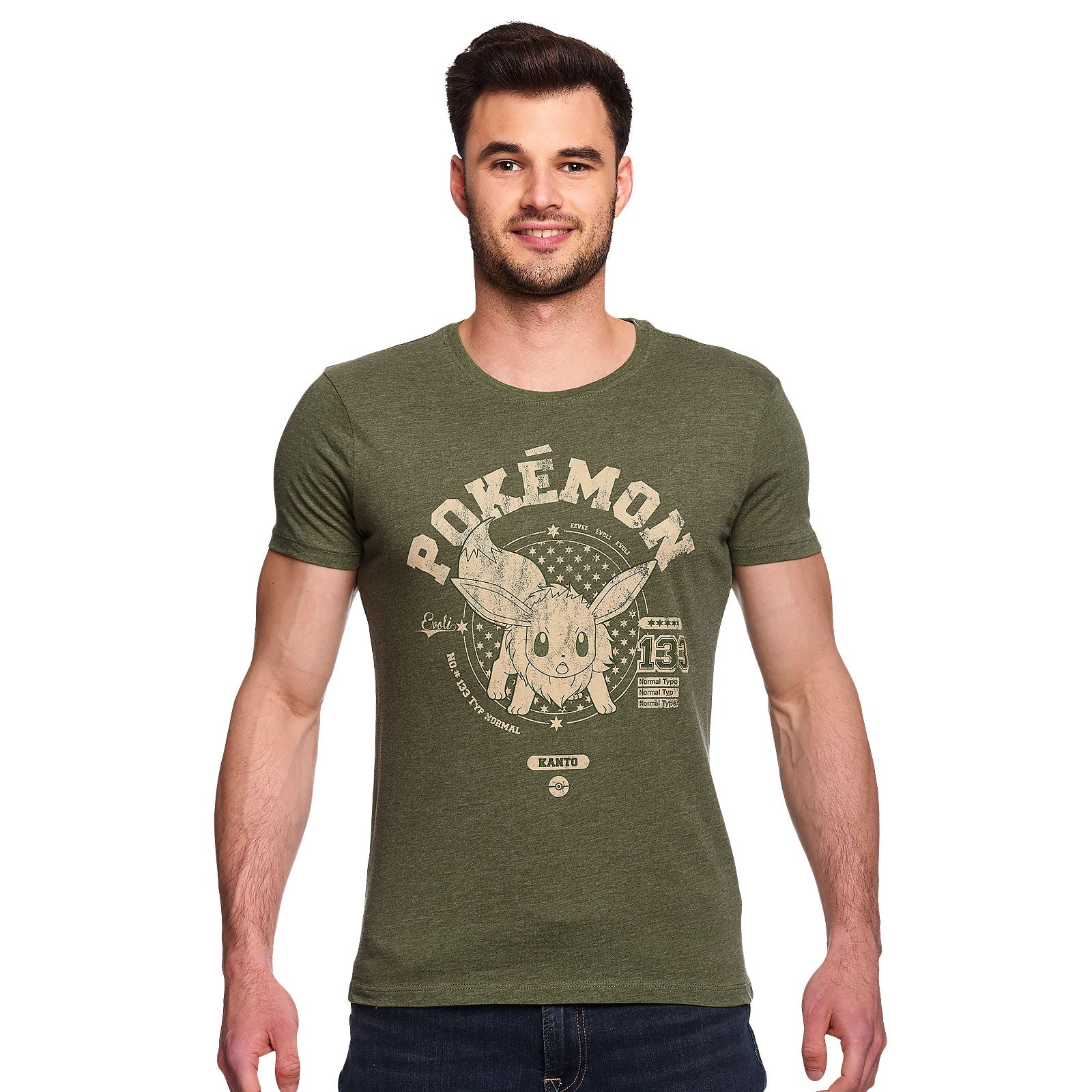 Imagen del producto Pokemon - Camiseta Evoli verde