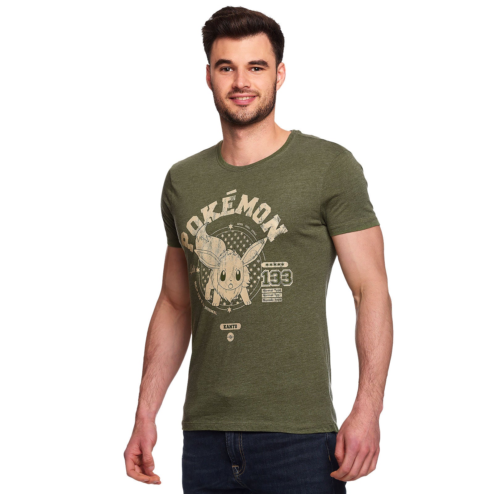 Imagen del producto Pokemon - Camiseta Evoli verde