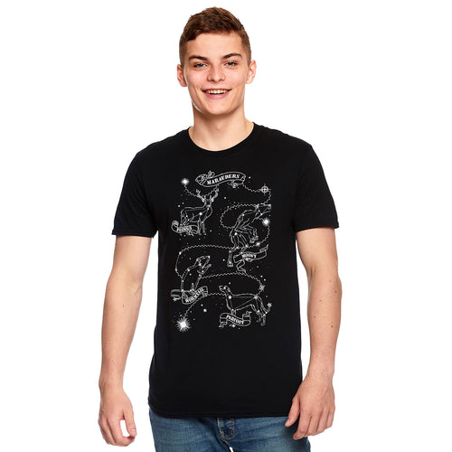 Imagen del producto Harry Potter - Camiseta de Astrología de los Merodeadores negra