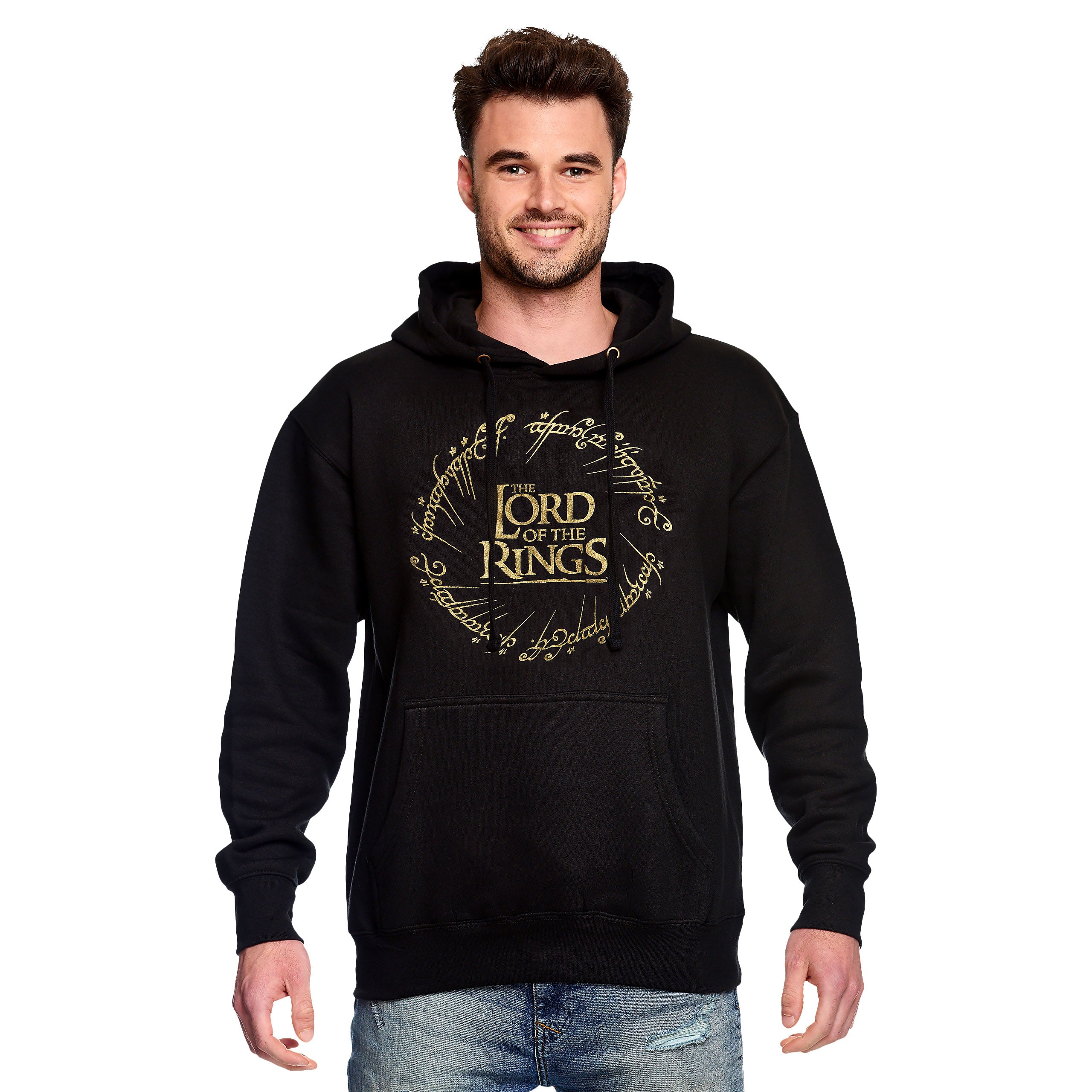 Imagen del producto El Señor de los Anillos - Sudadera con Capucha El Anillo Único Negra