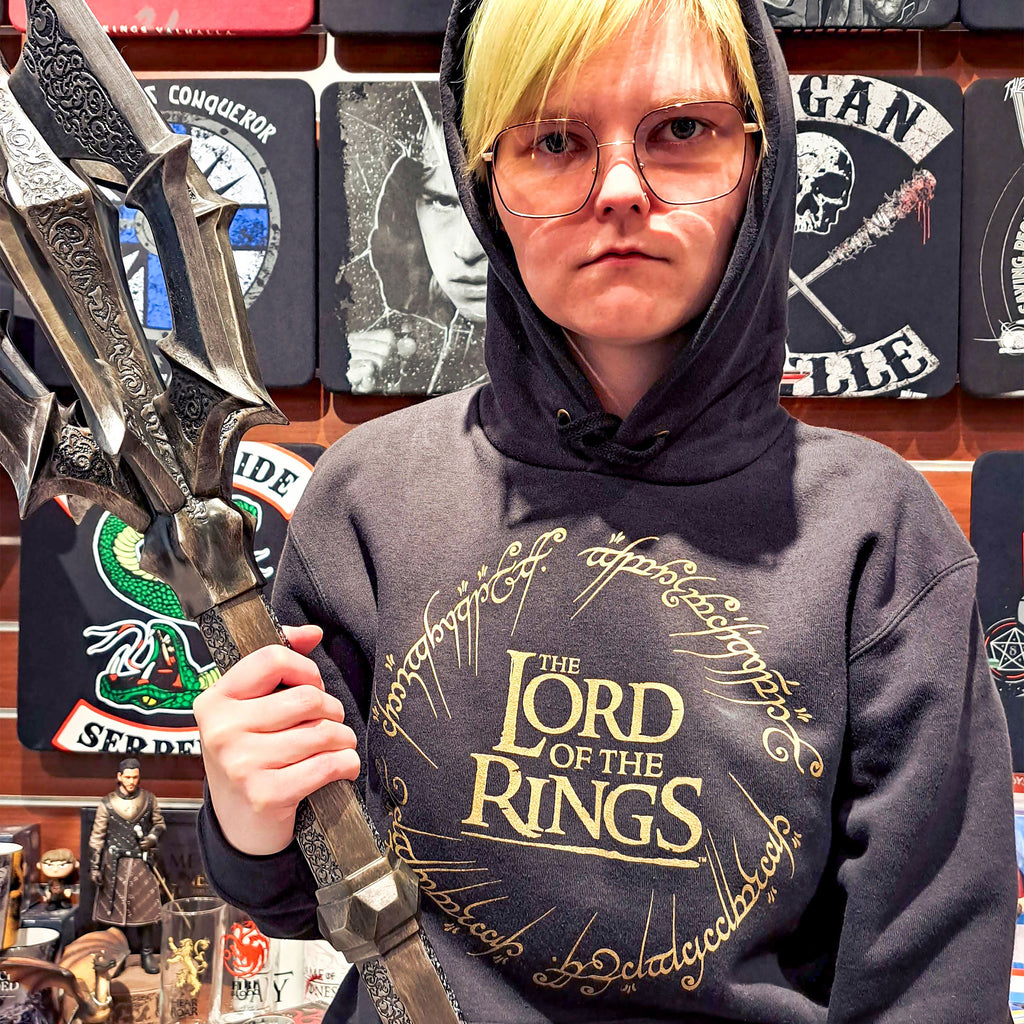 Imagen del producto El Señor de los Anillos - Sudadera con Capucha El Anillo Único Negra