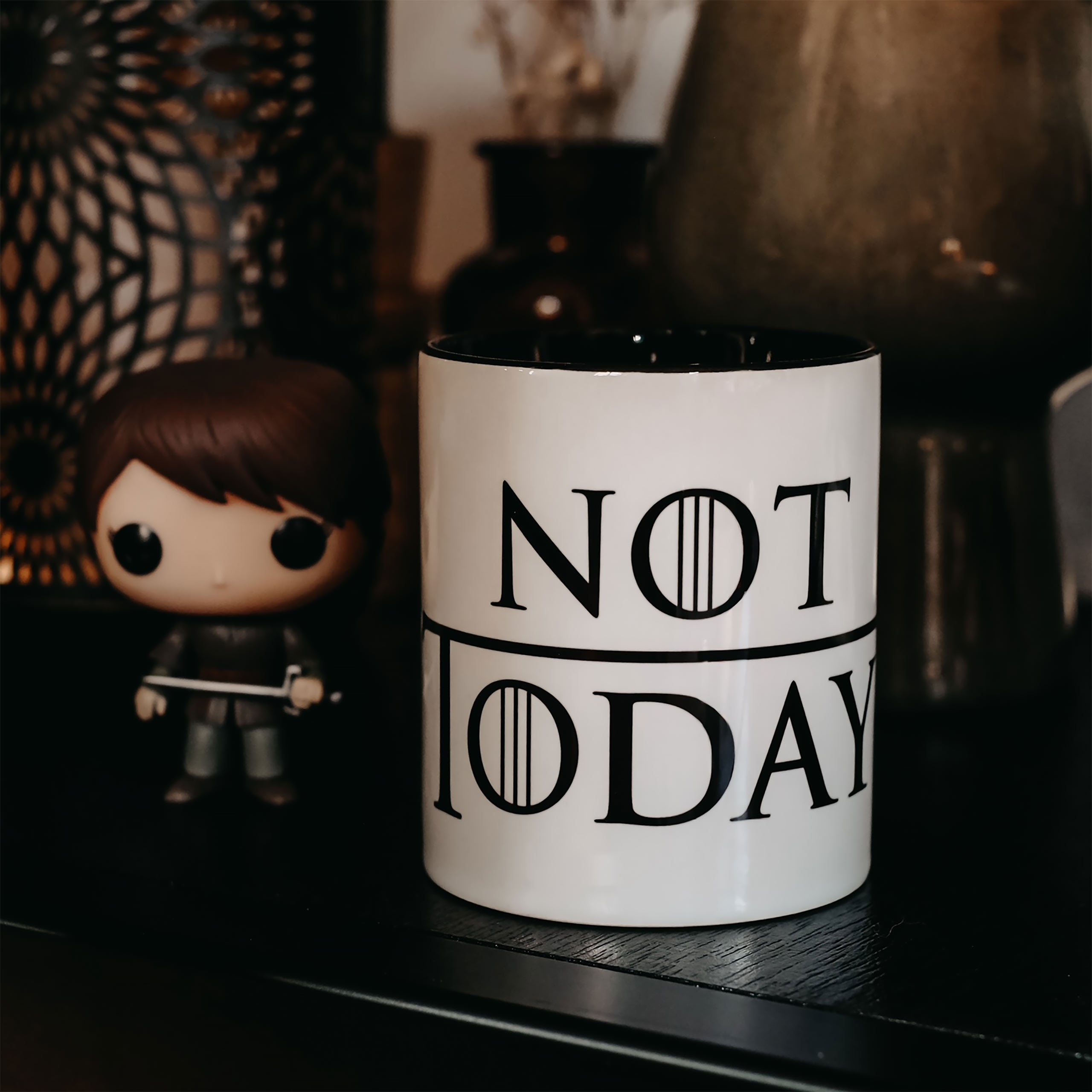 Imagen del producto Taza 'Not Today' para fans de Juego de Tronos