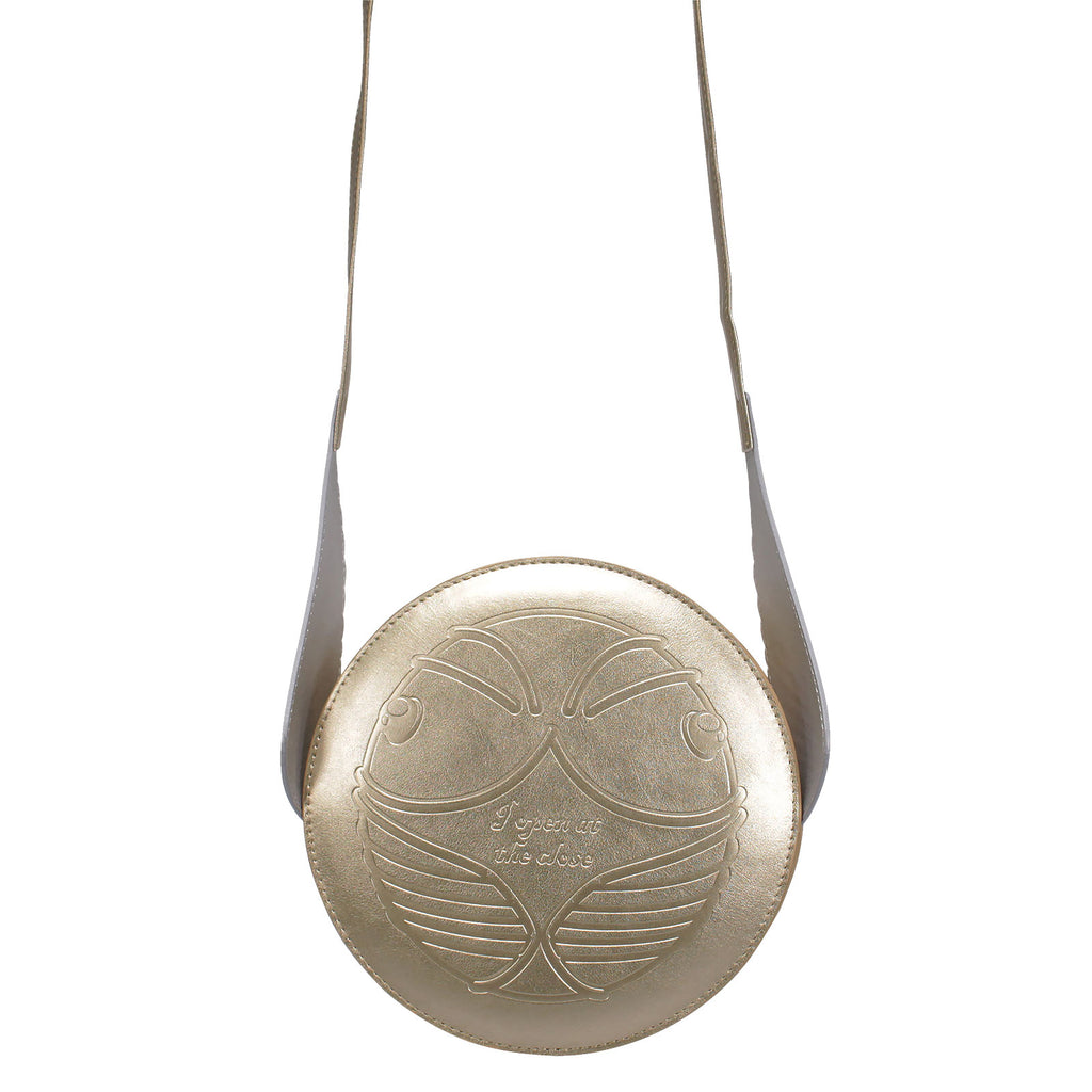 Imagen del producto Harry Potter - Bolso Bandolera de Mujer Snitch Dorada