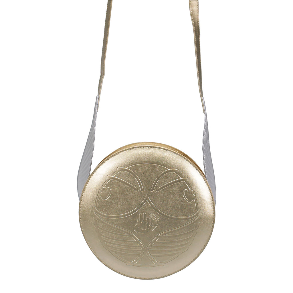 Imagen del producto Harry Potter - Bolso Bandolera de Mujer Snitch Dorada