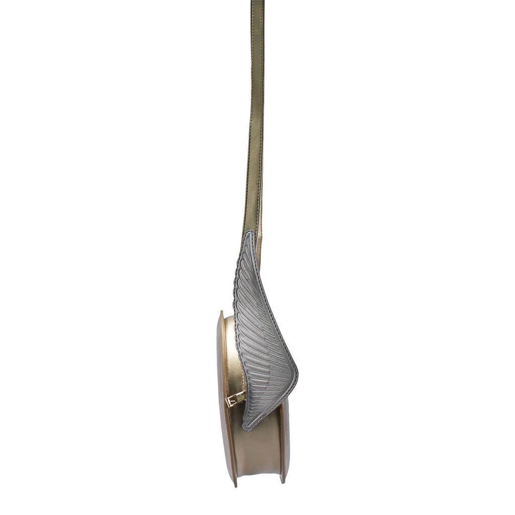 Imagen del producto Harry Potter - Bolso Bandolera de Mujer Snitch Dorada