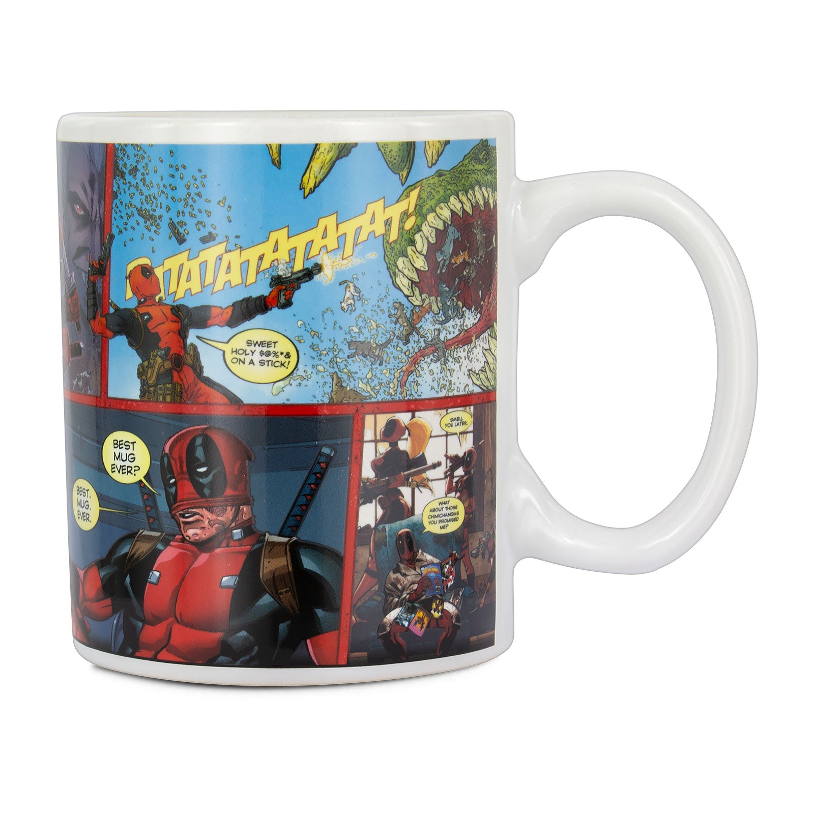 Imagen del producto Deadpool - La mejor taza de efecto térmico de todos los tiempos