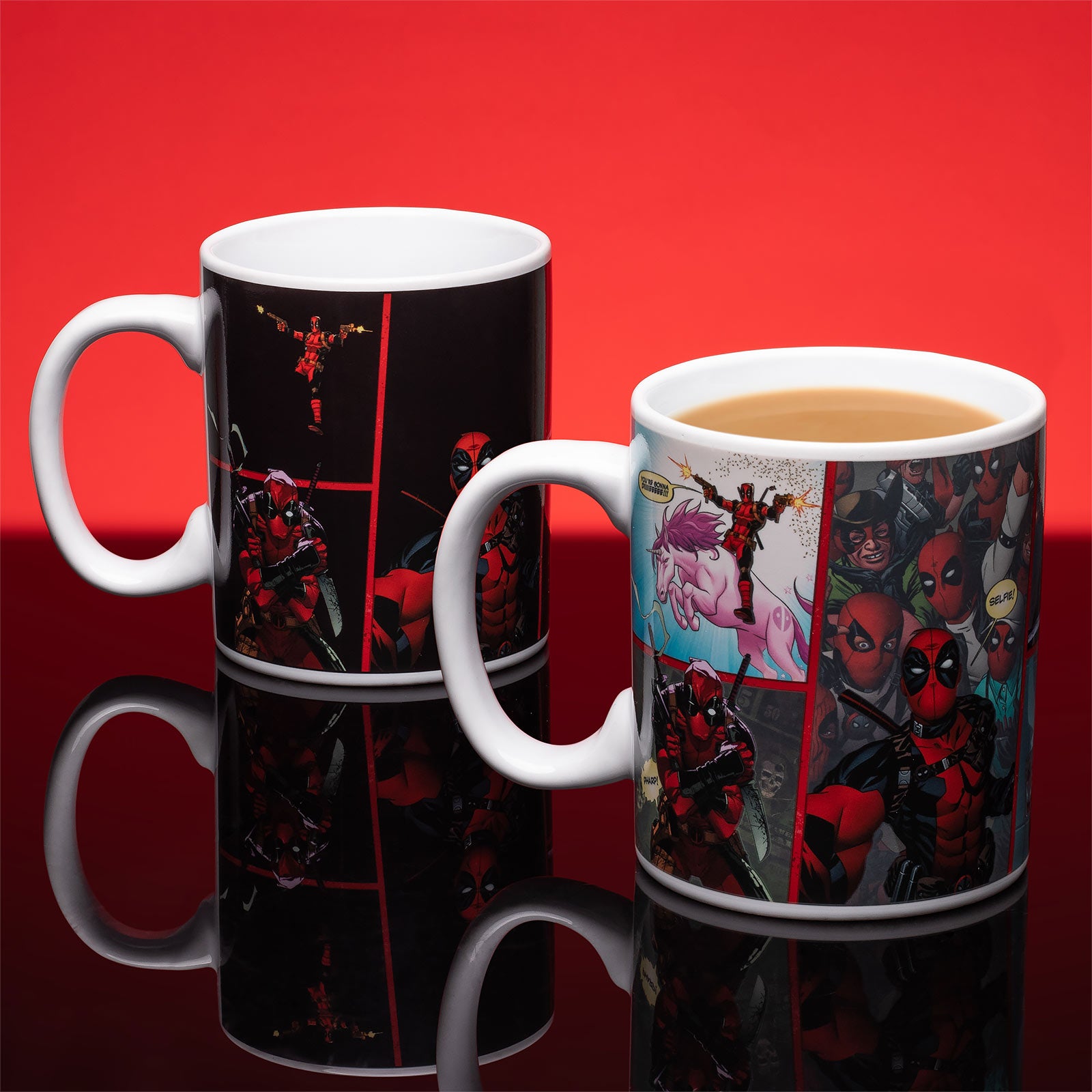 Imagen del producto Deadpool - La mejor taza de efecto térmico de todos los tiempos