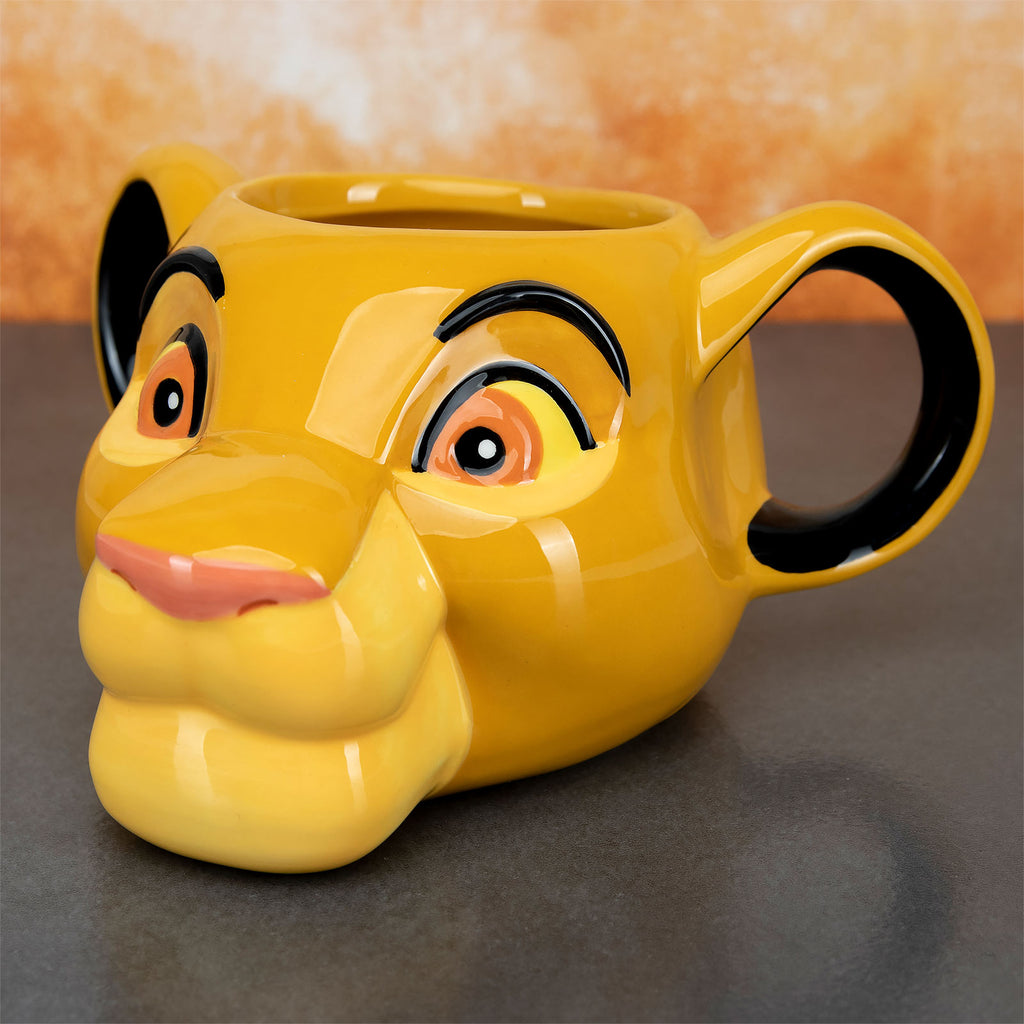 Imagen del producto El Rey León - Taza 3D de Simba