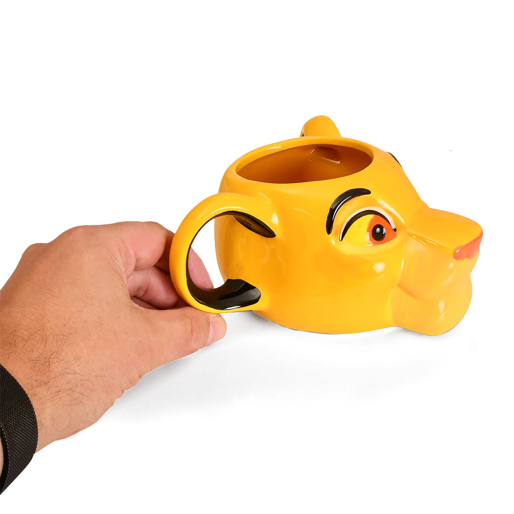 Imagen del producto El Rey León - Taza 3D de Simba